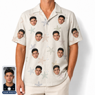 Men's Aster Drift Custom Face Hawaiian Shirt