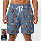 Men's Epitaph Escapades Custom Face Beach Shorts