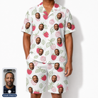 Men's Drupelet Dance Custom Face Shirt & Shorts Set