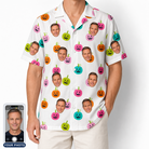 Men's Patch Prowlers Custom Face Hawaiian Shirt