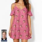 Women's Beakside Belles Custom Face Off-Shoulder Dress