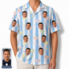 Men's Clink Wink Custom Face Hawaiian Shirt