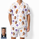 Men's Humerus Humor Custom Face Shirt & Shorts Set