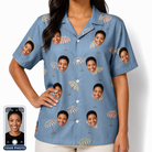 Women's Umbrella Uproar Custom Face Hawaiian Shirt