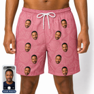 Men's Tidal Trinkets Custom Face Beach Shorts