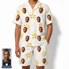 Men's Island Incense Custom Face Shirt & Shorts Set