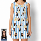 Women's Sandcastle Safari Custom Face Tank Dress