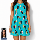 Women's Daiquiri Darlings Custom Face Tank Dress