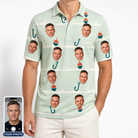 Men's Angler Angles Custom Face Polo Shirt