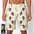 Men's Prickle Picnic Custom Face Beach Shorts