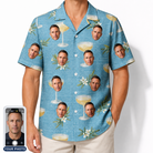 Men's Coupe Coup Custom Face Hawaiian Shirt