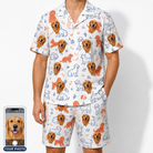 Men's Fido Follies Custom Dog Face Shirt & Shorts Set