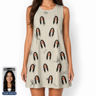 Women's Arachnid Antics Custom Face Tank Dress