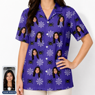 Women's Leggy Lurkers Custom Face Hawaiian Shirt
