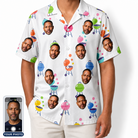 Men's Cousin Cookout Custom Face Hawaiian Shirt