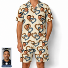 Men's Cove Connections Custom Face Shirt & Shorts Set