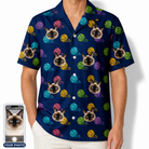 Men's Yarn Yowls Custom Cat Face Hawaiian Shirt