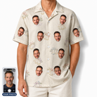 Men's Tolling Tides Custom Face Hawaiian Shirt