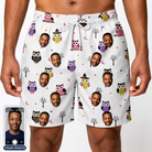 Men's Talon Terrors Custom Face Beach Shorts