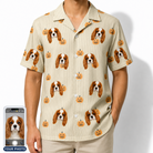Men's Fiery Fiends Custom Dog Face Hawaiian Shirt