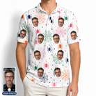 Men's Venom Velvet Custom Face Polo Shirt