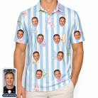 Men's Wicked Peaks Custom Face Polo Shirt