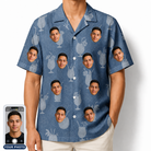 Men's Retro Rhumba Custom Face Hawaiian Shirt