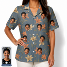 Women's Lily Limelight Custom Face Hawaiian Shirt