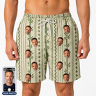 Men's Culm Conga Custom Face Beach Shorts
