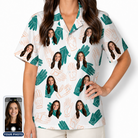 Women's Handicap Hilarity Custom Face Hawaiian Shirt
