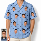 Men's Fin Flickers Custom Face Hawaiian Shirt