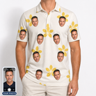 Men's Island Incense Custom Face Polo Shirt