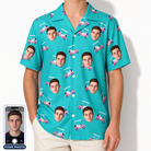 Men's Cartel Classics Custom Face Hawaiian Shirt