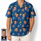 Men's Patio Perch Custom Face Hawaiian Shirt