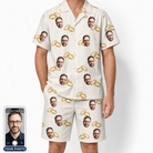 Men's Paired Piers Custom Face Shirt & Shorts Set