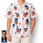 Men's Grate Expectations Custom Face Hawaiian Shirt