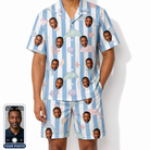 Men's Dolphin Dazzle Custom Face Shirt & Shorts Set