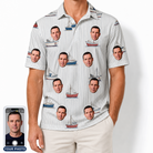 Men's Sardine Skippers Custom Face Polo Shirt