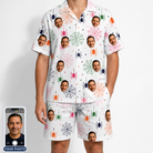 Men's Venom Velvet Custom Face Shirt & Shorts Set