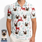 Men's Prancer Pranks Custom Cat Face Polo Shirt
