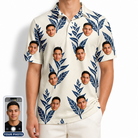 Men's Scarlet Spikes Custom Face Polo Shirt