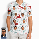 Men's Prancer Pranks Custom Face Polo Shirt
