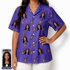 Women's Mopstick Magic Custom Face Hawaiian Shirt