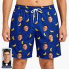 Men's Bunch Buzz Custom Face Beach Shorts