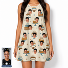 Women's Frosting Fanfare Custom Face Tank Dress