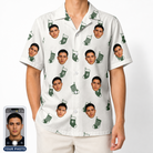 Men's Gifts Afoot Custom Face Hawaiian Shirt