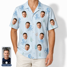 Men's Tentacle Tickle Custom Face Hawaiian Shirt