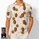 Men's Lantern Laughs Custom Face Polo Shirt