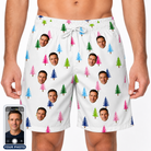 Men's Cedar Caddie Custom Face Beach Shorts