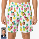 Men's Poolside Pips Custom Face Beach Shorts